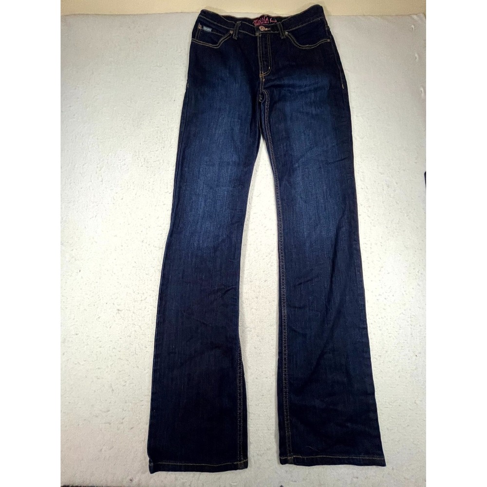 Cinch Jenna Jeans Womens 28 Blue Denim Dark Wash Pockets Mid Rise Streetwear